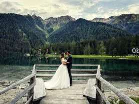 wedding session lake braies italy